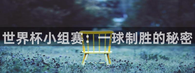 欧洲区世界杯预选赛：世界杯小组赛：一球制胜的秘密