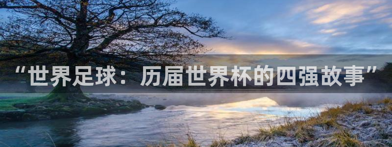 2026足球世界杯赛程时间表：“世界足球：历届世界杯的四强故事”